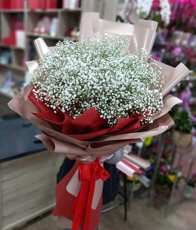 Букет цветов из: Гипсофила в Вёшенской