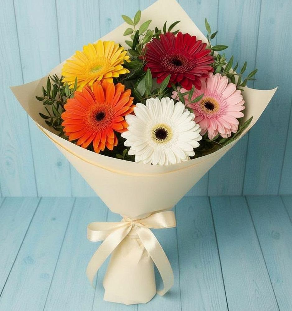 Букет цветов из: Герберы в Вёшенской