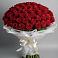 Букет 101 Красная роза Блэк Мэджик в Вёшенской