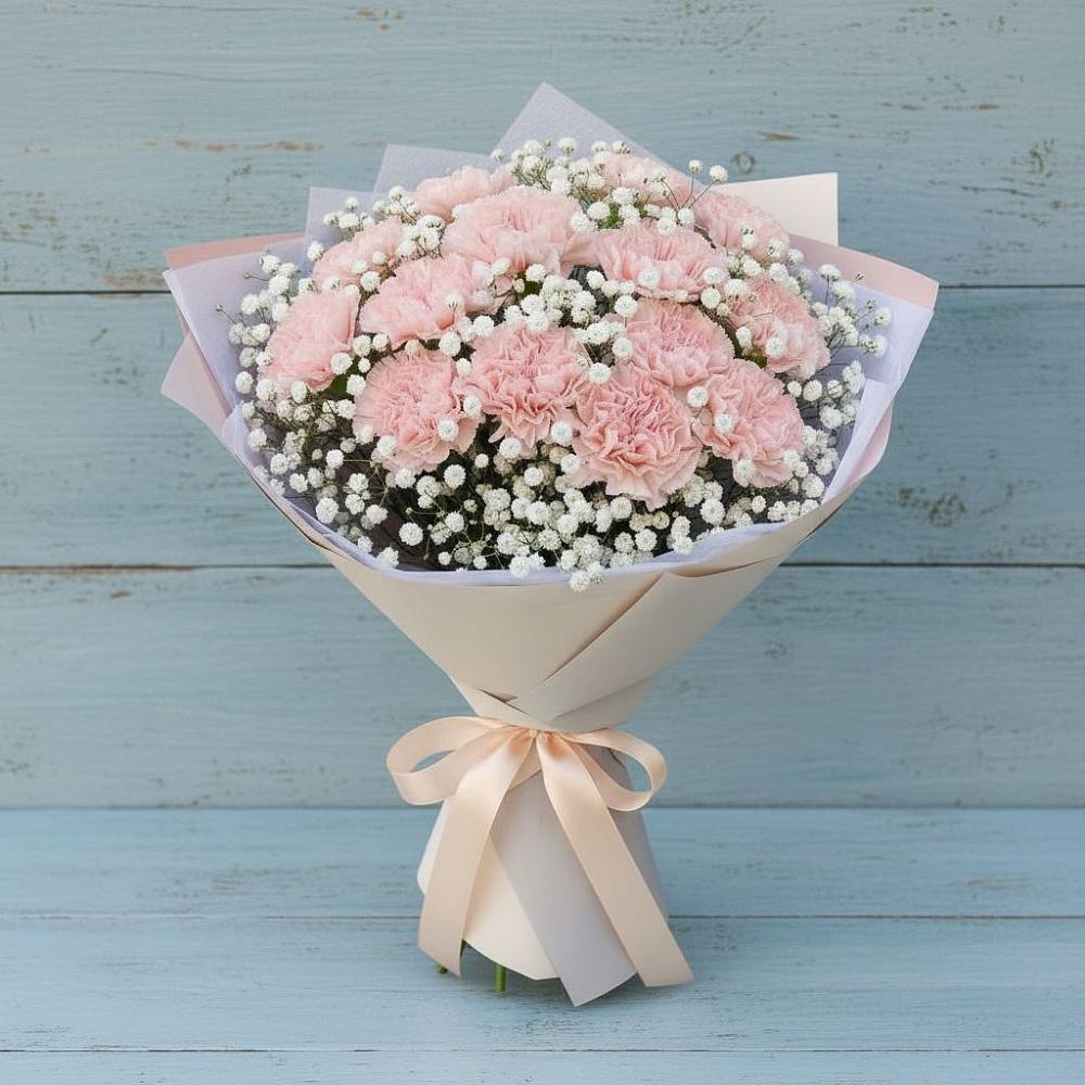 Букет цветов из: Гвоздики в Вёшенской