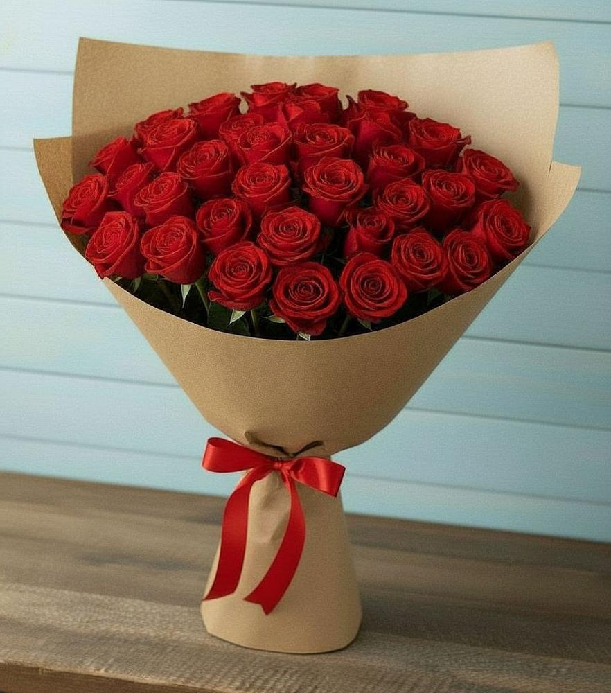 Букет Красные розы Милано в Вёшенской