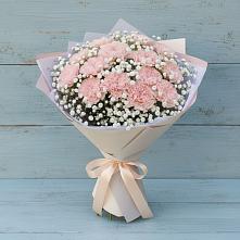 Букет цветов из:  Гвоздики в Вёшенской