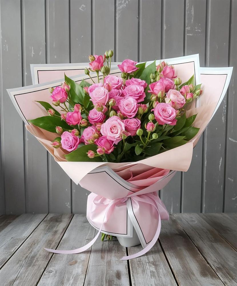 Букет Розовый кустик в Вёшенской