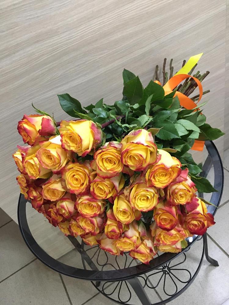 Букет Желтые розы в Вёшенской