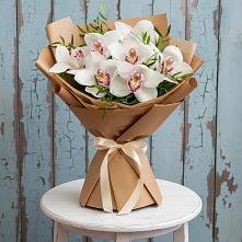 Букет цветов из:  Орхидеи и Розы #REPLACE_PRED# Вёшенской